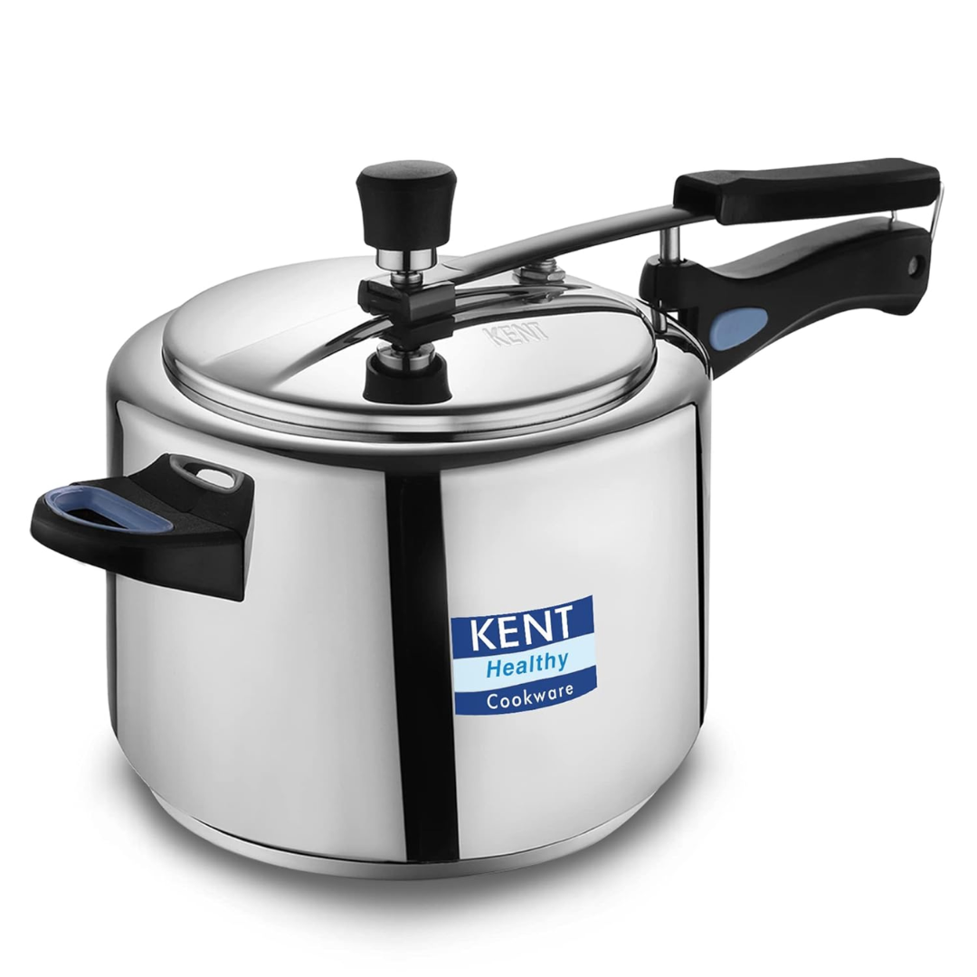 Kent 5 Liter SS Inner Lid Pressure Cooker AC GHAR